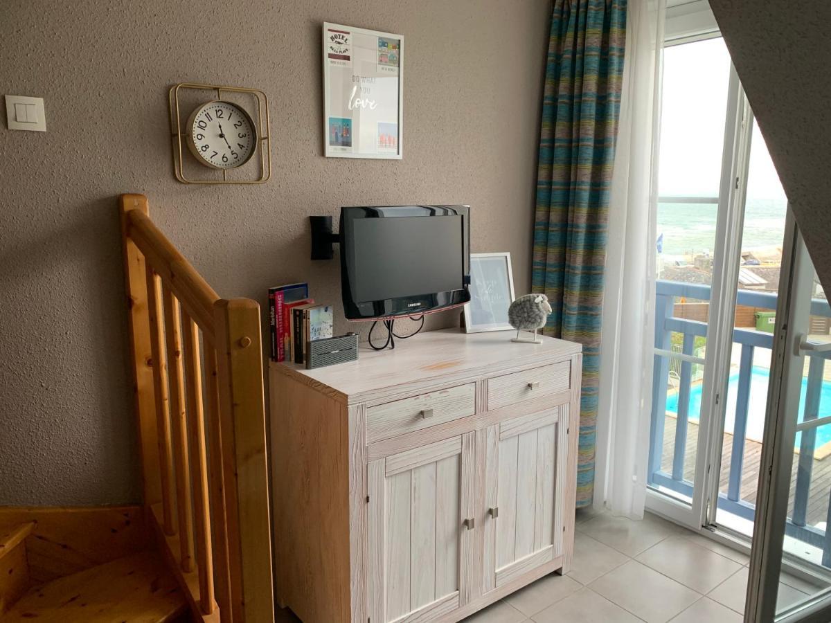Duplex Vue Mer - Plage A 100M- 4 Lits - Parking Sous Sol ออเดียร์น ภายนอก รูปภาพ