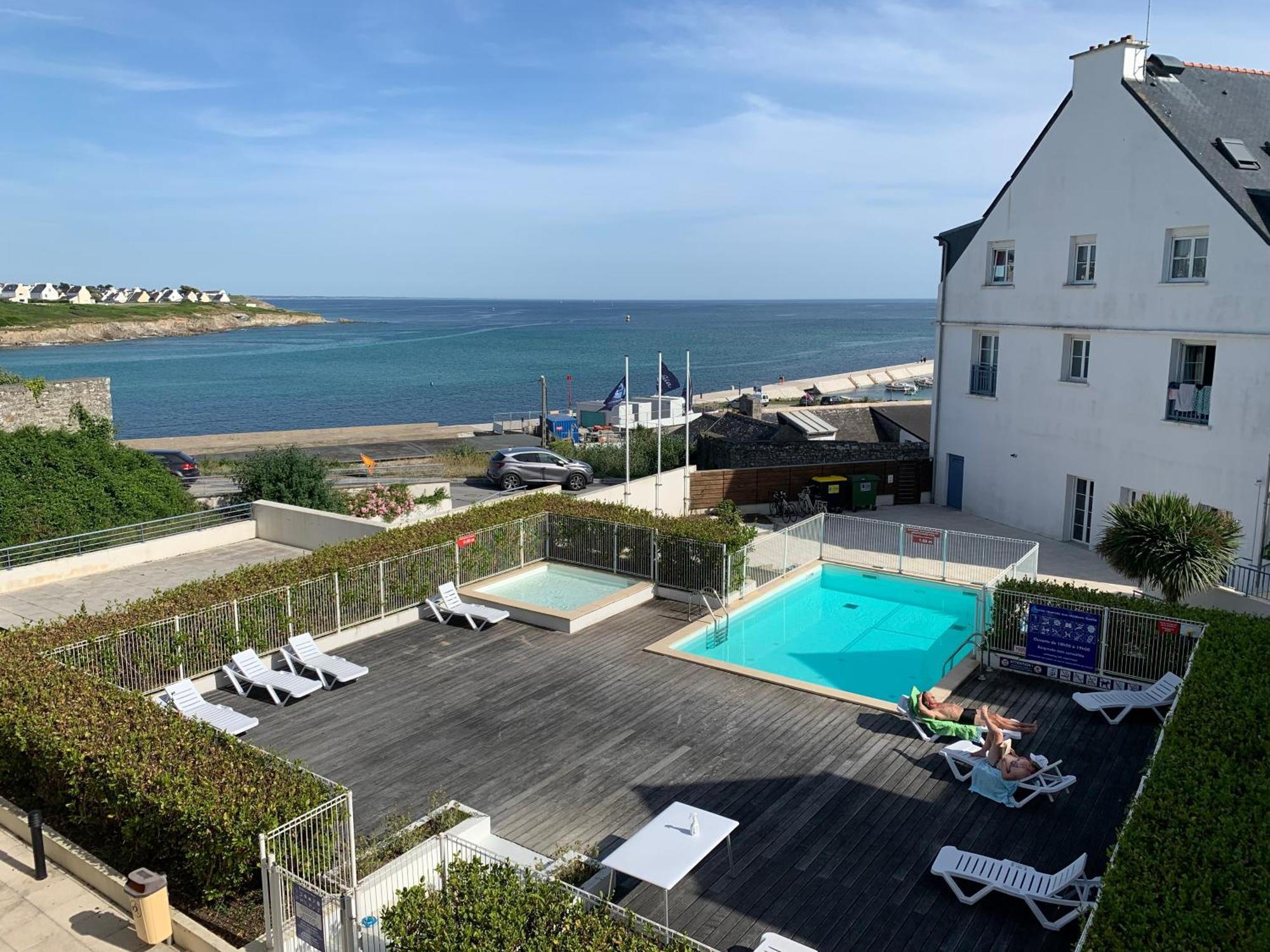 Duplex Vue Mer - Plage A 100M- 4 Lits - Parking Sous Sol ออเดียร์น ภายนอก รูปภาพ
